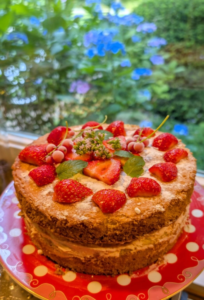 Huisgemaakte High Tea Taart